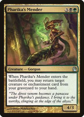 Pharika's Mender card from Theros