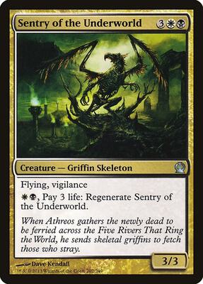 Sentry of the Underworld card from Theros