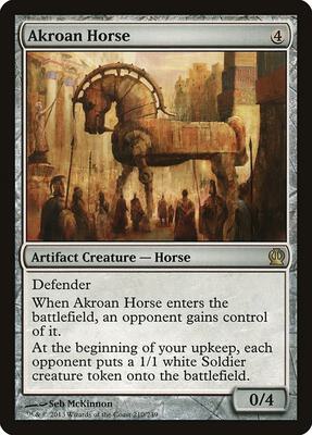 Akroan Horse card from Theros