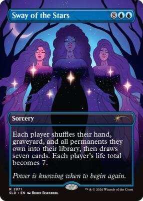 Sway of the Stars card from Secret Lair Drop Series