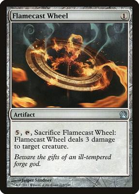 Flamecast Wheel card from Theros