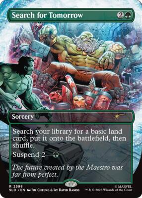 Search for Tomorrow card from Secret Lair Drop Series