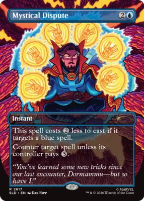 Mystical Dispute card from Secret Lair Drop Series