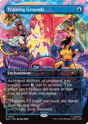 Training Grounds card from Secret Lair Drop Series