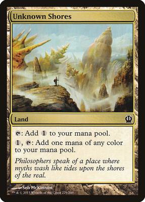Unknown Shores card from Theros