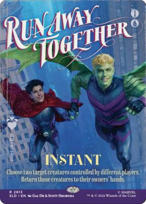 Run Away Together card from Secret Lair Drop Series