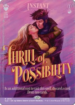 Thrill of Possibility (2616) card from Secret Lair Drop Series