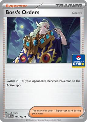 Boss's Orders [Ghetsis] - 114/132 (GYM) card from Southeast Asia Exclusives