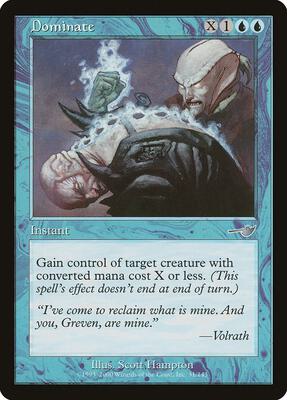 Dominate card from Nemesis