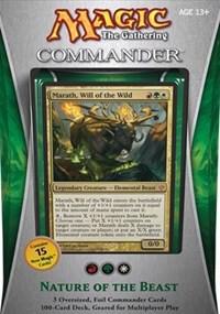 Commander 2013 - Nature of the Beast Deck card from Commander 2013