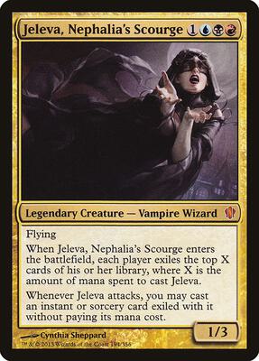 Jeleva, Nephalia's Scourge card from Commander 2013