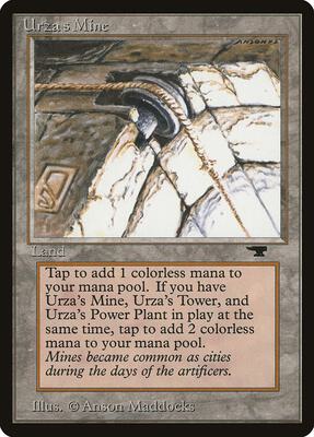 Urza's Mine (Pulley) card from Antiquities