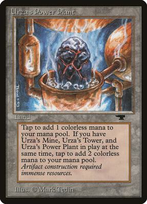 Urza's Power Plant (Rock in Pot) card from Antiquities