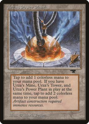 Urza's Power Plant (Sphere) card from Antiquities