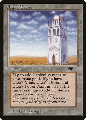 Urza's Tower (Plains) card from Antiquities