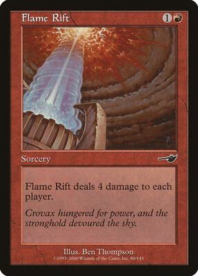 Flame Rift card from Nemesis