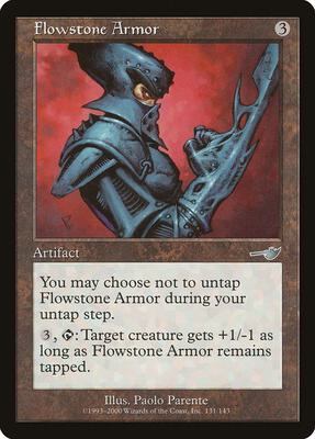 Flowstone Armor card from Nemesis
