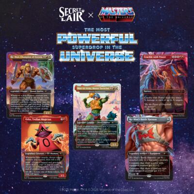 Secret Lair Drop: Secret Lair x Masters of the Universe: By the Power of Grayskull! - Non-Foil Edition card from Secret Lair Drop Series