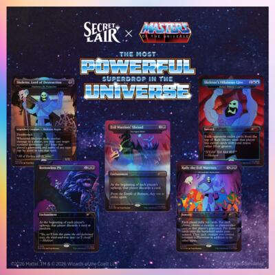 Secret Lair Drop: Secret Lair x Masters of the Universe: Nyah-ha-ha! - Traditional Foil Edition card from Secret Lair Drop Series