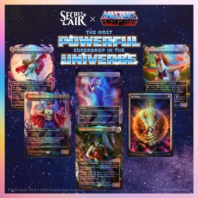 Secret Lair Drop: Secret Lair x Masters of the Universe: She-Ra, Princess of Power - Traditional Foil Edition card from Secret Lair Drop Series