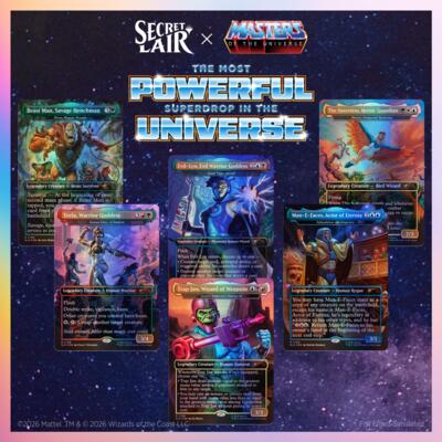 Secret Lair Drop: Secret Lair x Masters of the Universe: Allies and Enemies of Eternia - Traditional Foil Edition card from Secret Lair Drop Series