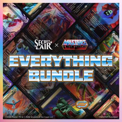 Secret Lair: The Most Powerful Superdrop in the Universe: The Most Powerful Everything Bundle card from Secret Lair Drop Series