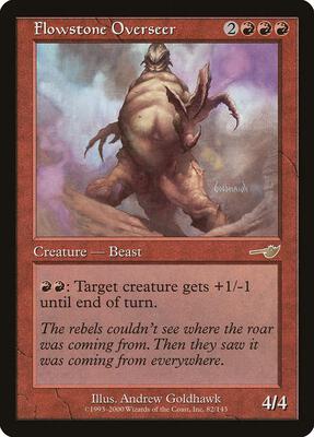 Flowstone Overseer card from Nemesis