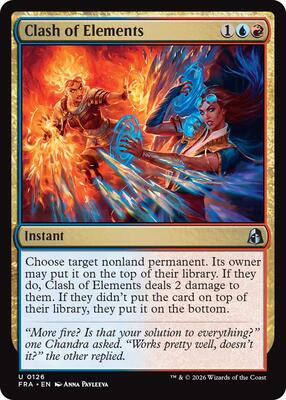 Clash of Elements card from Reality Fracture