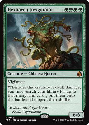 Hexhaven Invigorator card from Reality Fracture