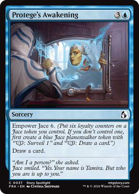 Protege's Awakening card from Reality Fracture