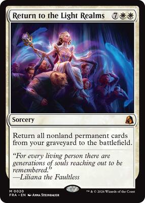 Return to the Light Realms card from Reality Fracture