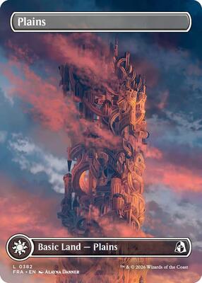 Plains (Borderless) (0382) card from Reality Fracture