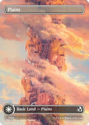 Plains (Borderless) (0383) card from Reality Fracture