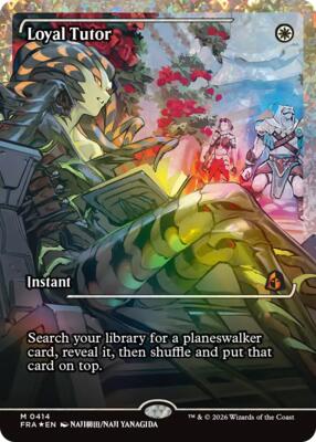 Loyal Tutor (Showcase) (Fracture Foil) card from Reality Fracture