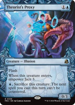 Theorist's Proxy (Showcase) card from Reality Fracture