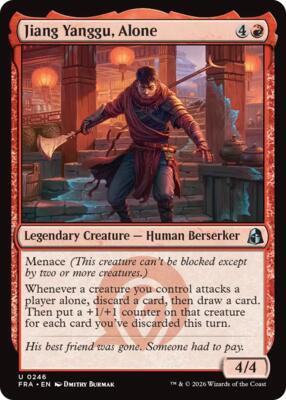 Jiang Yanggu, Alone card from Reality Fracture