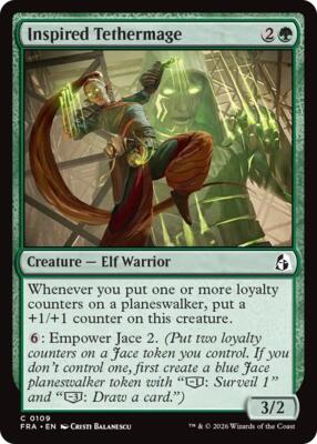Inspired Tethermage card from Reality Fracture