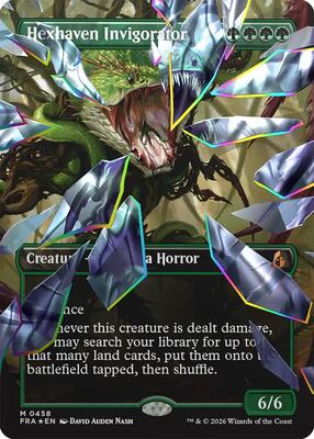 Hexhaven Invigorator (Borderless) (Facet Foil) card from Reality Fracture