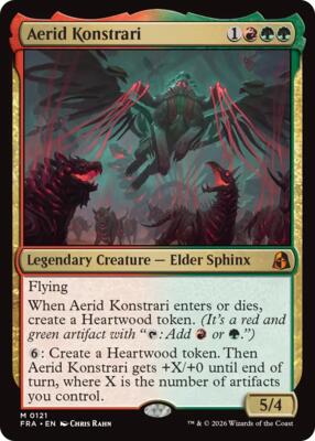 Aerid Konstrari card from Reality Fracture