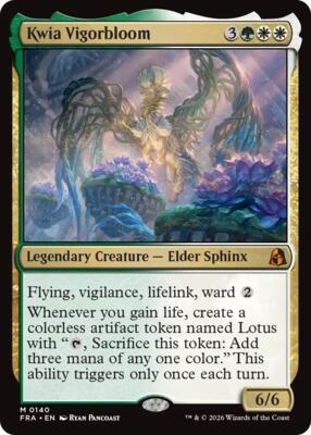 Kwia Vigorbloom card from Reality Fracture