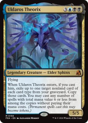 Uldaros Theorix card from Reality Fracture