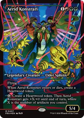 Aerid Konstrari (Showcase) (0407) card from Reality Fracture