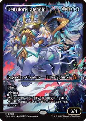 Denzilore Fatehold (Showcase) (0408) card from Reality Fracture