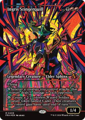 Ingris Stingerquill (Showcase) (0409) card from Reality Fracture
