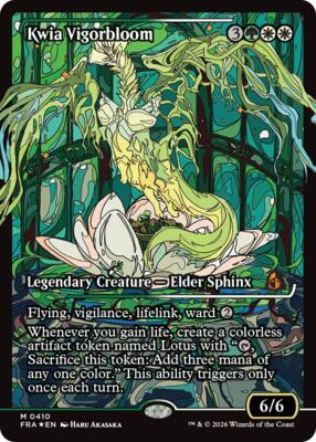 Kwia Vigorbloom (Showcase) (0410) card from Reality Fracture