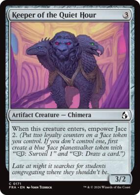 Keeper of the Quiet Hour card from Reality Fracture