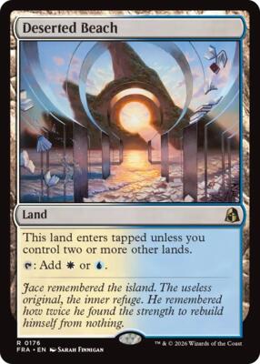 Deserted Beach card from Reality Fracture