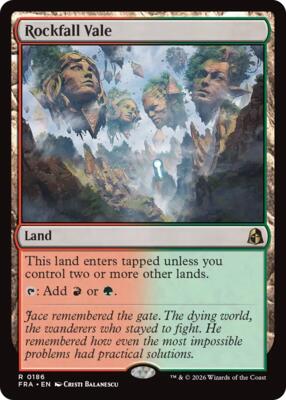 Rockfall Vale card from Reality Fracture