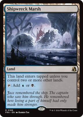 Shipwreck Marsh card from Reality Fracture