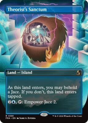 Theorist's Sanctum (Borderless) card from Reality Fracture